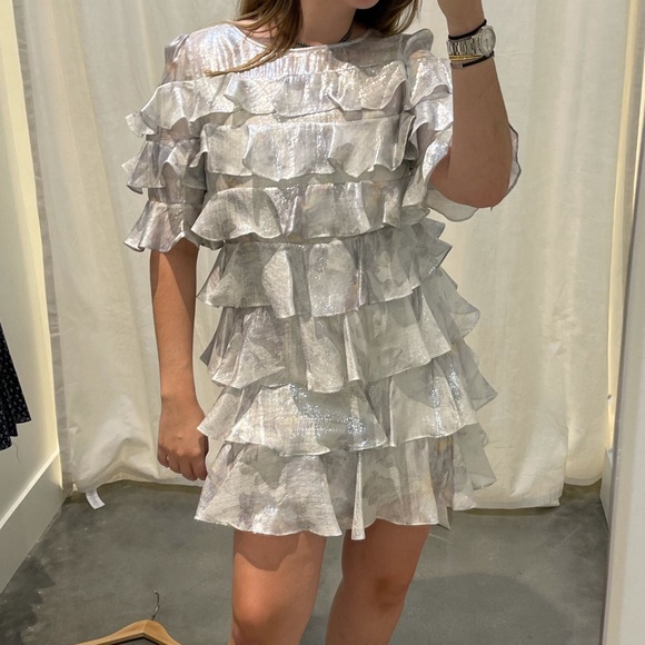 Rebecca Taylor Lily Ruffled Dress - Picture 4 of 4